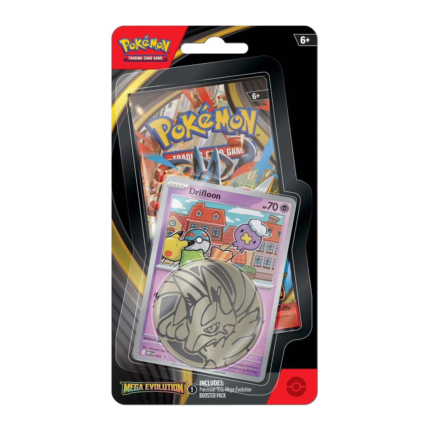 Mega Evolutions 1 Checklane Blister | Card Art 1