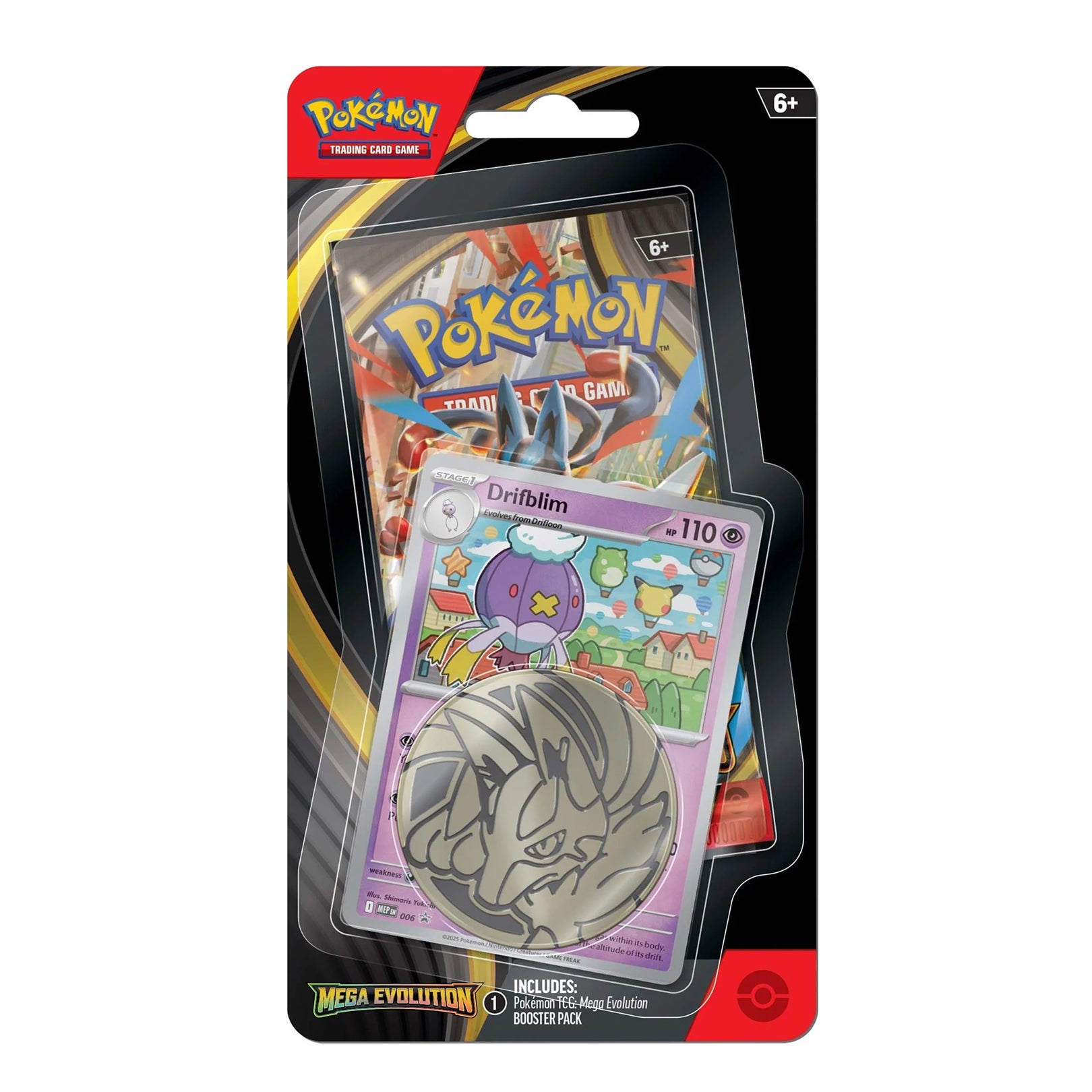 Mega Evolutions 1 Checklane Blister | Card Art 2
