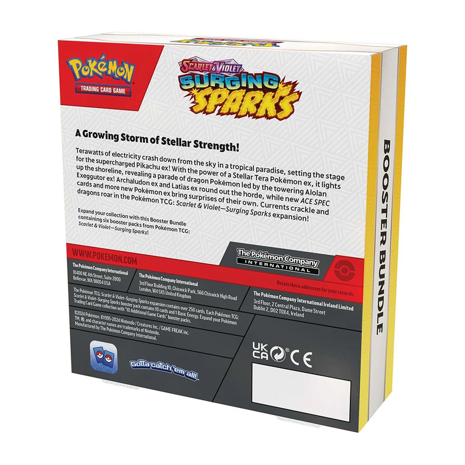 Scarlet and Violet Surging Sparks Booster Bundle