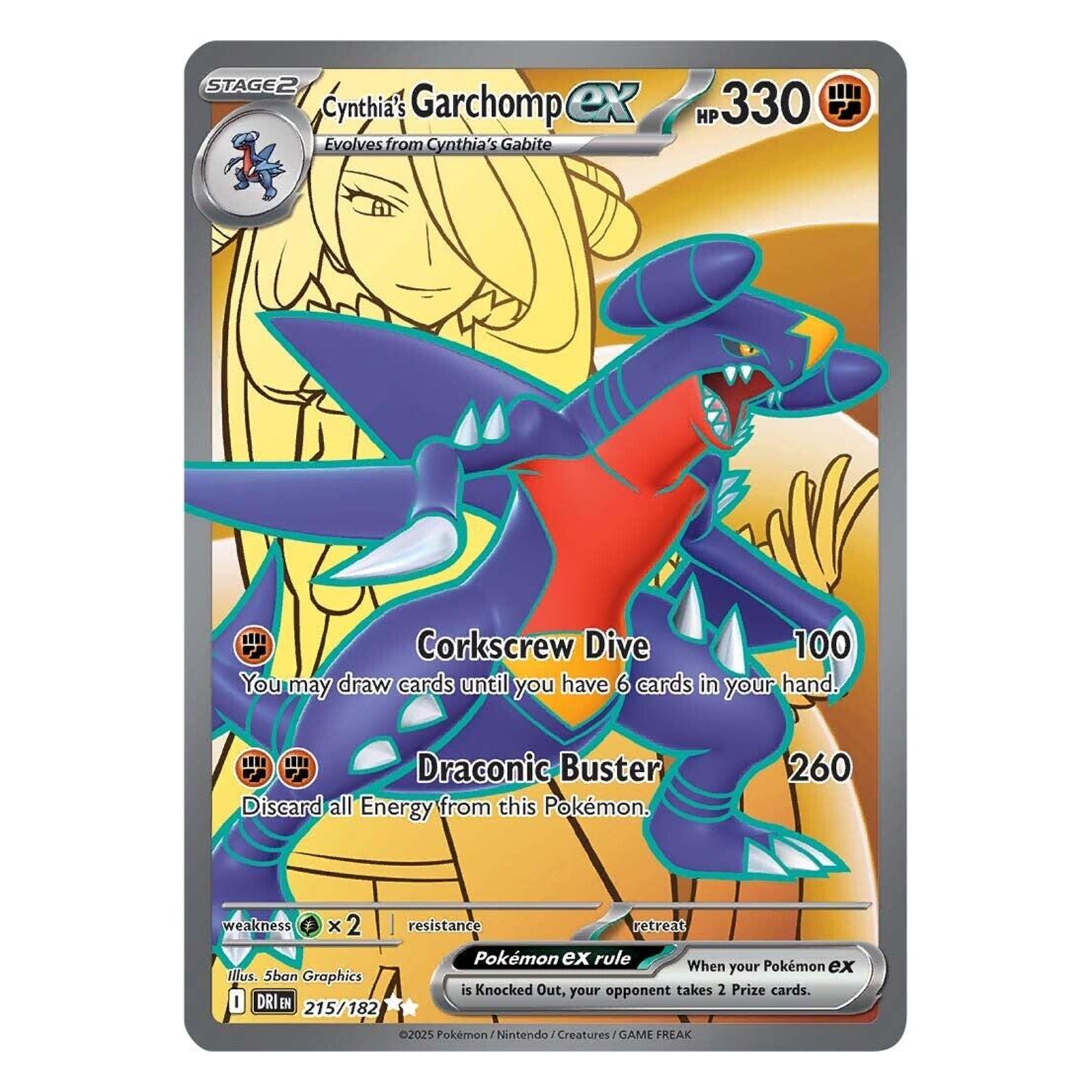 Cynthia’s Garchomp EX
