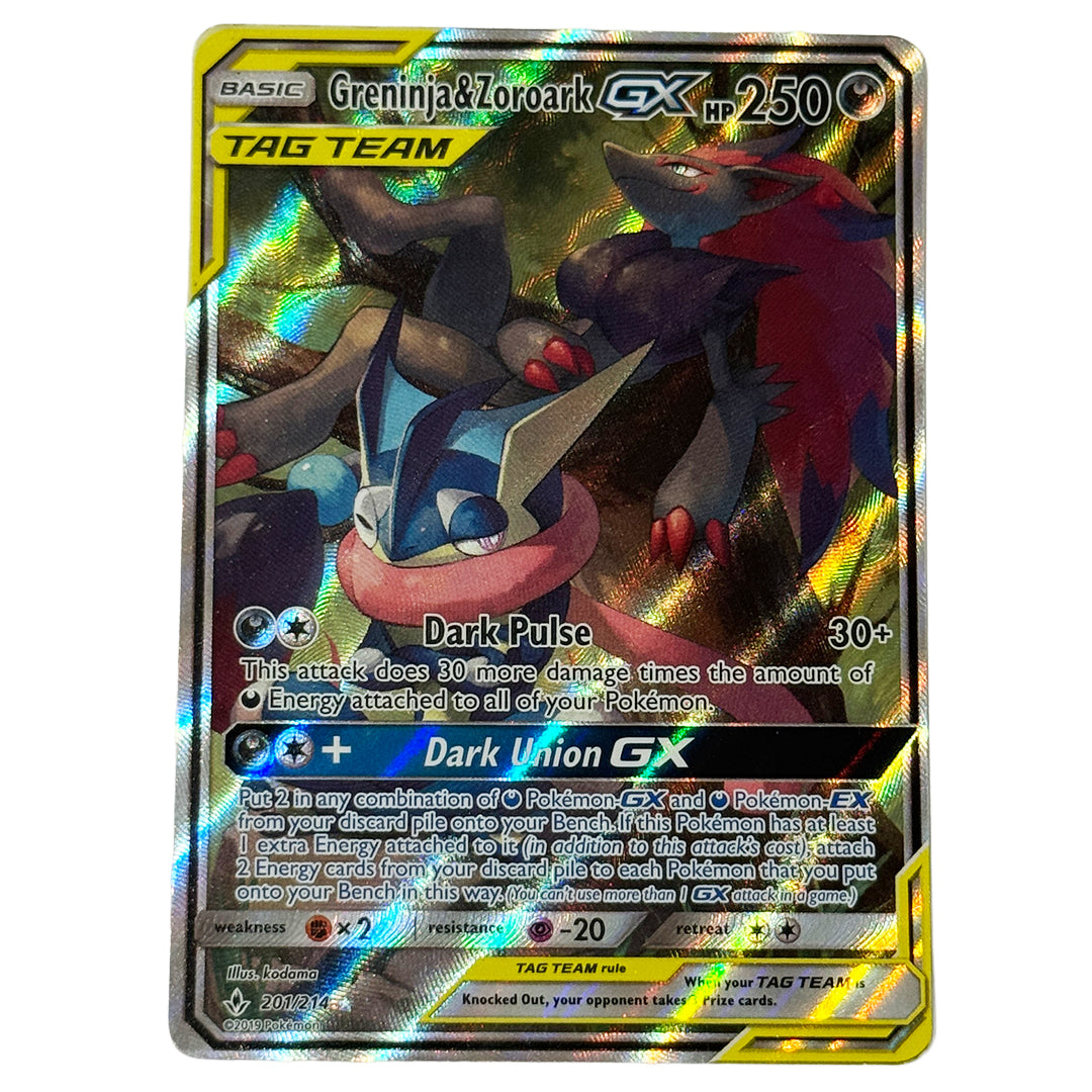 Greninja & Zoroark GX [Tag Team] 201/214